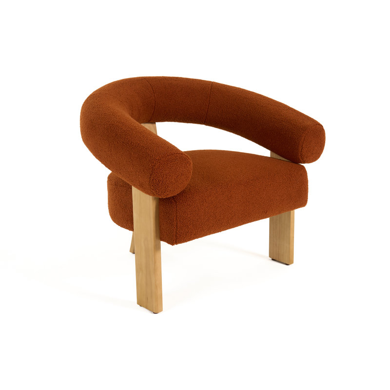 Leairah Upholstered Barrel Chair
