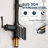 FURUISI Pull Down Single Handle Kitchen Faucet with Deck Plate-100865080