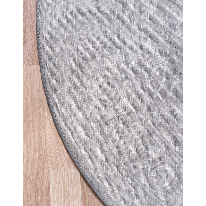 Oriental Indoor Rug, Round 7'10"