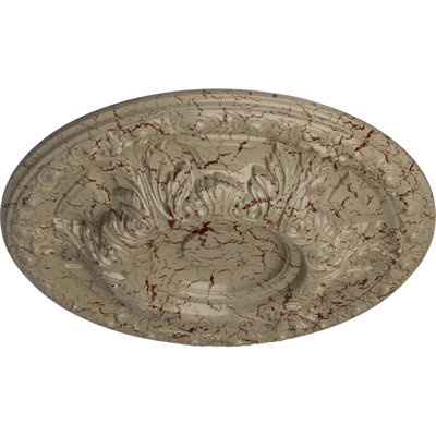 Médaillon de plafond H 2 1/2 po x l 23 3/8 po x P 2 1/2 po Granada