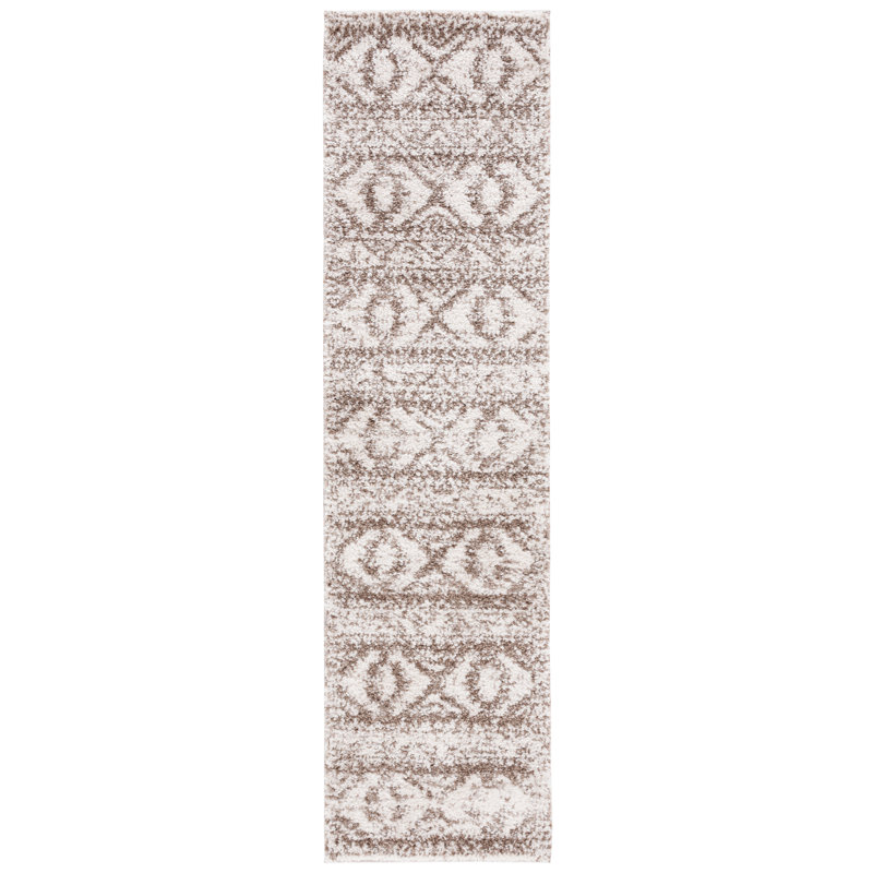 Tapis marocain Jericho, Tapis de couloir 2 pi 2 po x 8 pi