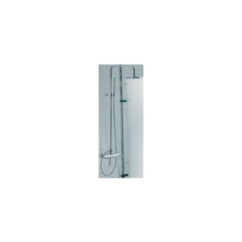 Robinet de douche Spillo, Nickel brossé