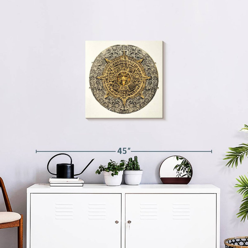 Kerner Aztec Sun Stone Calendar