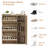 Shoe Storage Cabinet with 3 Flip Drawers & Side Door – Hidden Organizer with Adjustable Shelves, Freestanding Wooden Cabinet for Entryway, Hallway, Living Room-714232759