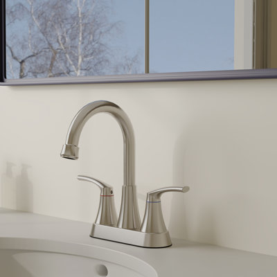 VIBRANTBATH 2-handle Bathroom Faucet with Drain Assembly