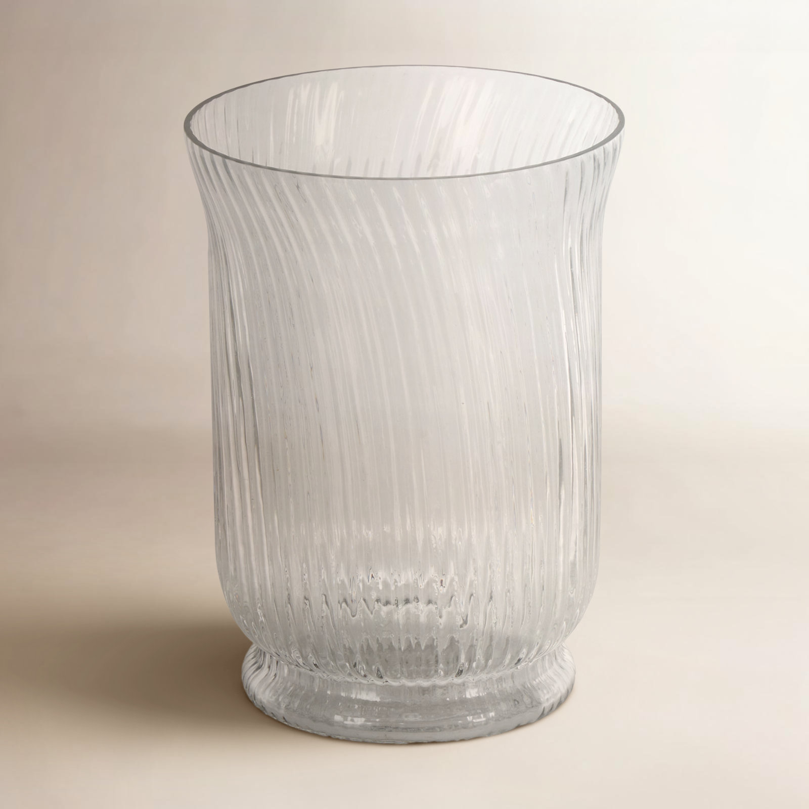 Perry Glass Hurricane Candle Holder