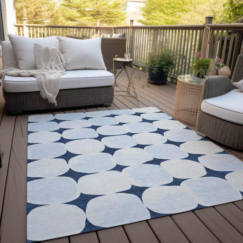 Tapis intérieur / extérieur mâle avec envers antidérapant, Rectangle 8 pi x 10 pi