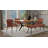 Lavia Metal Base Dining Table