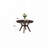 Wood Top Dining Table With Cross Base