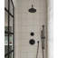1.8 GPM 8" Wide Modern Round Rain Shower Head-147072227