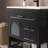 30" Freestanding Single Solid Wood Frame Bathroom Vanity with Composite Solid Surface Top