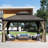 14 Ft. W x 10 Ft. D Aluminum Galvanized Steel Patio Gazebo with Double Roof