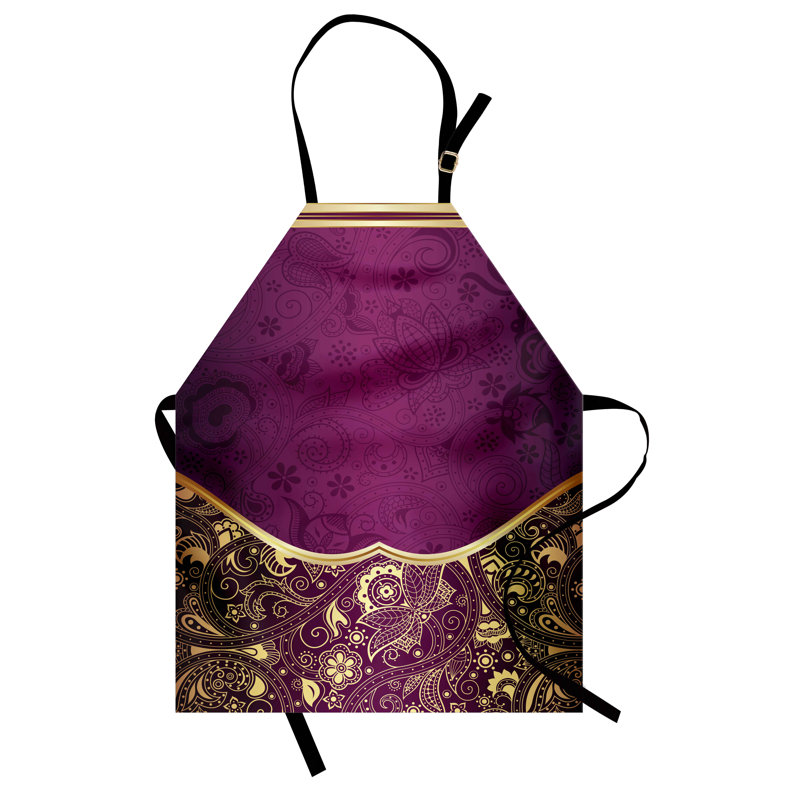 No Pattern Bib Apron