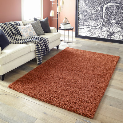 Tapis terre cuite Renesha