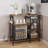 Milburn Kitchen Cart-904699587