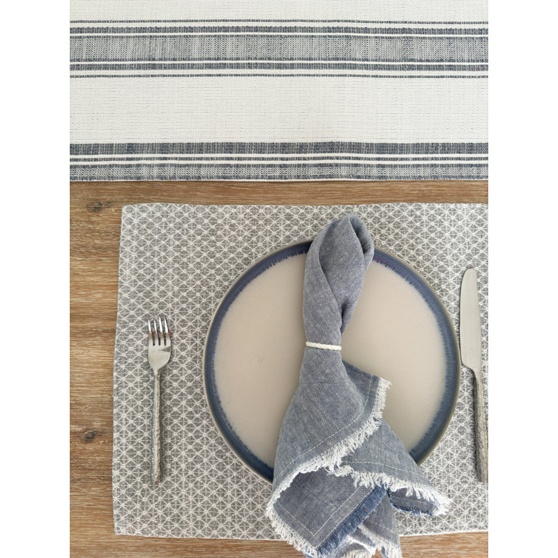 Acrylic Rectangle Placemat, Gray