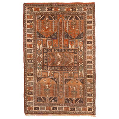 Melis Copper Rug 3'9" x 5'11"