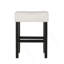 Set Of 2, 26.75" Backless Fabric Counter Height Barstool,  Beige-780879192