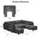 Jobyna 12 - Piece Upholstered Sectional