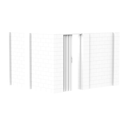 EverBlock 2 Panel Office Partitions