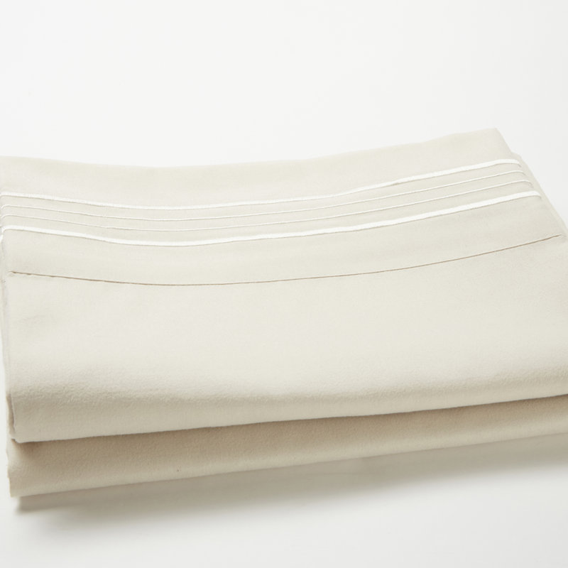 Microfiber Polyester - Set of 2, Beige