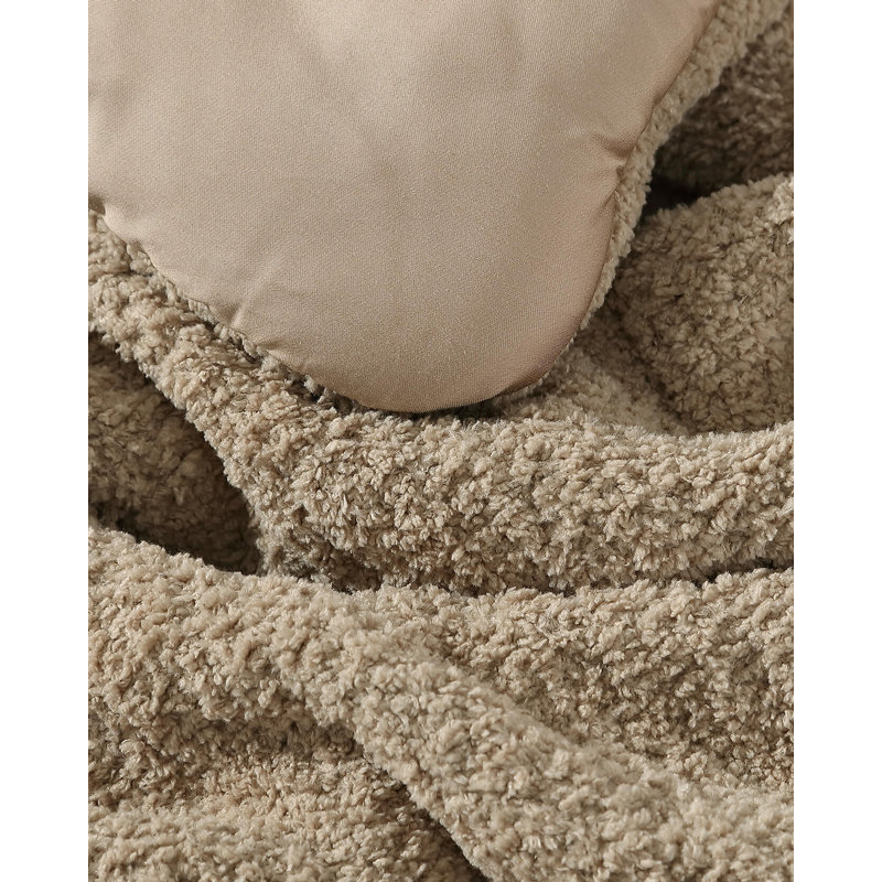 Twin Biscotti Reversible Microfiber Comforter