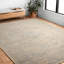 Tapis beige tissé à la main Amanda-594550536