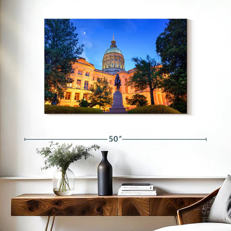 Capitole de Georgia State, H 26 po x l 39 po