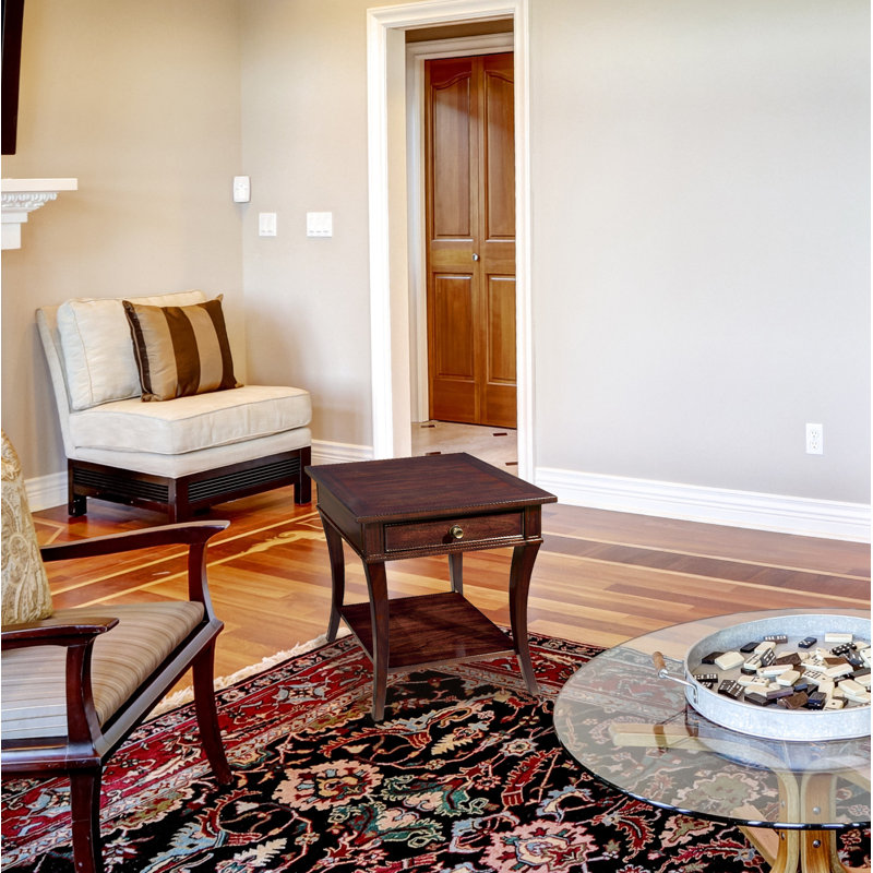 Solid Wood End Table