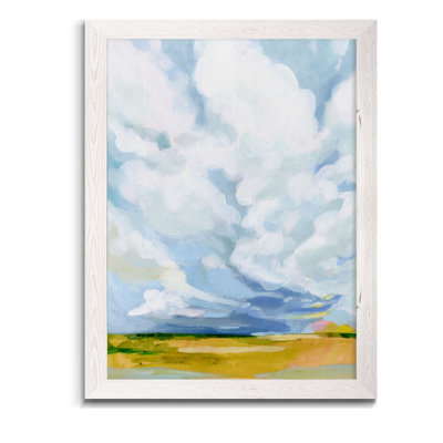 « lucid skies i »-cadre photo, impression sur toile