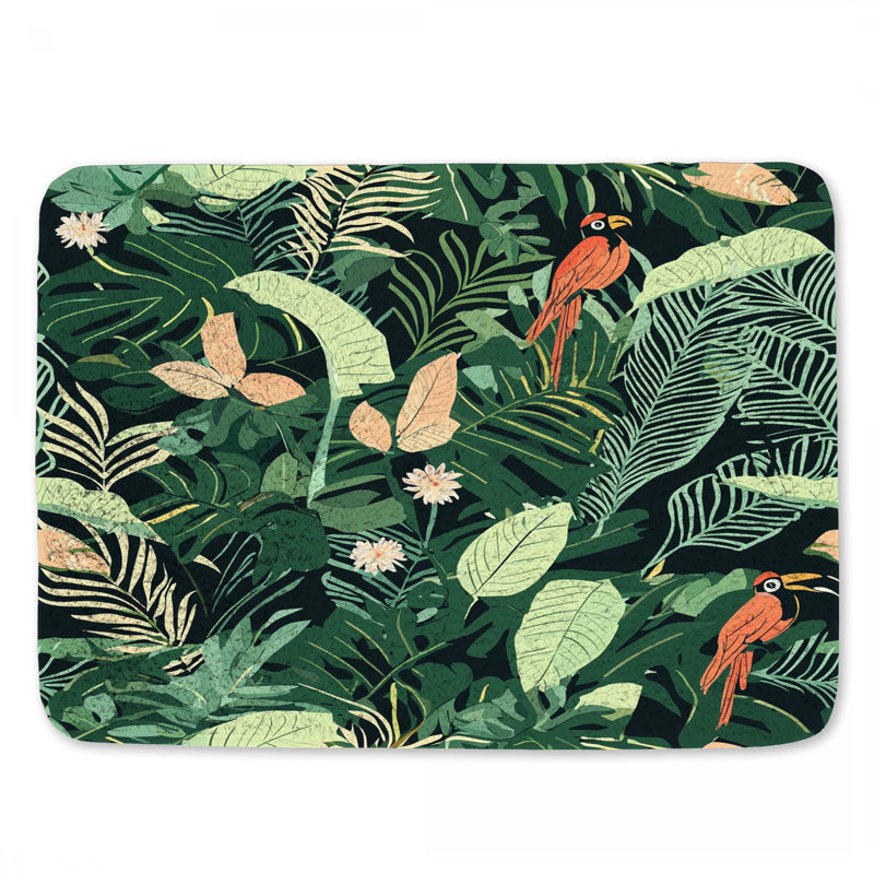 Tapis de bain Rainforest, L 34 po x l 21 po