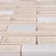 Urban Random Sized Crackled Glass & Stone Linear Mosaic Wall Tile