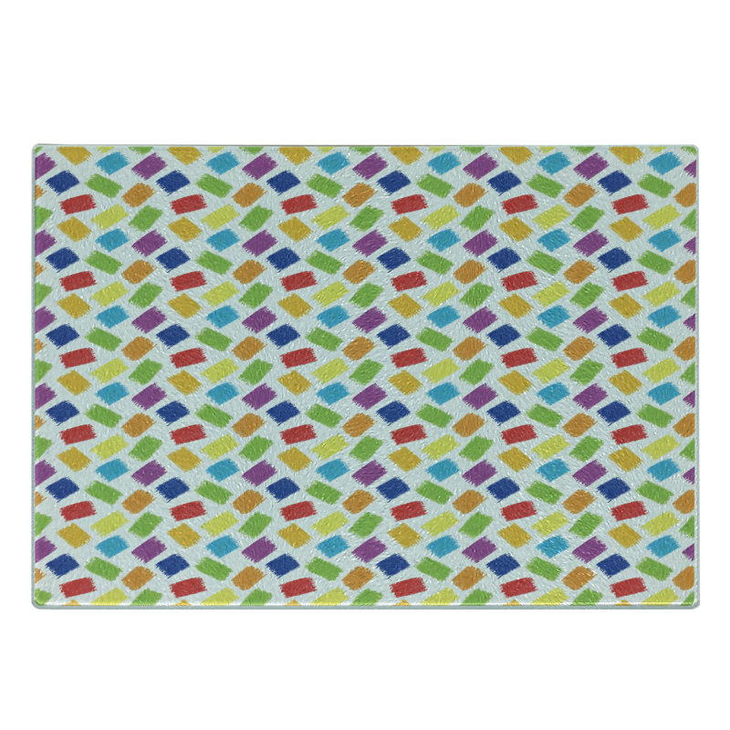 Multicolore planche à découper Ambesonne