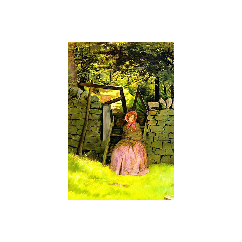 Attente d’impression, H 36 po x l 24 po x P 1,5 po