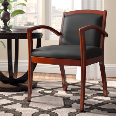 Chaise de salle d'attente en cuir Deedee