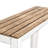 Cedarfield Brown & White Wooden Entry Table | Modern Farmhouse |