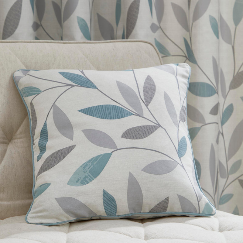 Floral Square Cushion Cover
