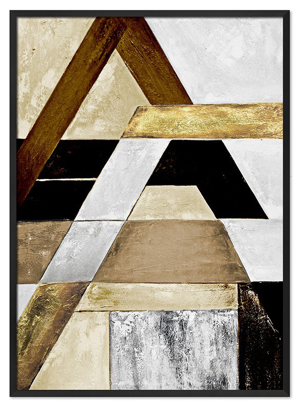 Abstraction - Wrapped Canvas Painting