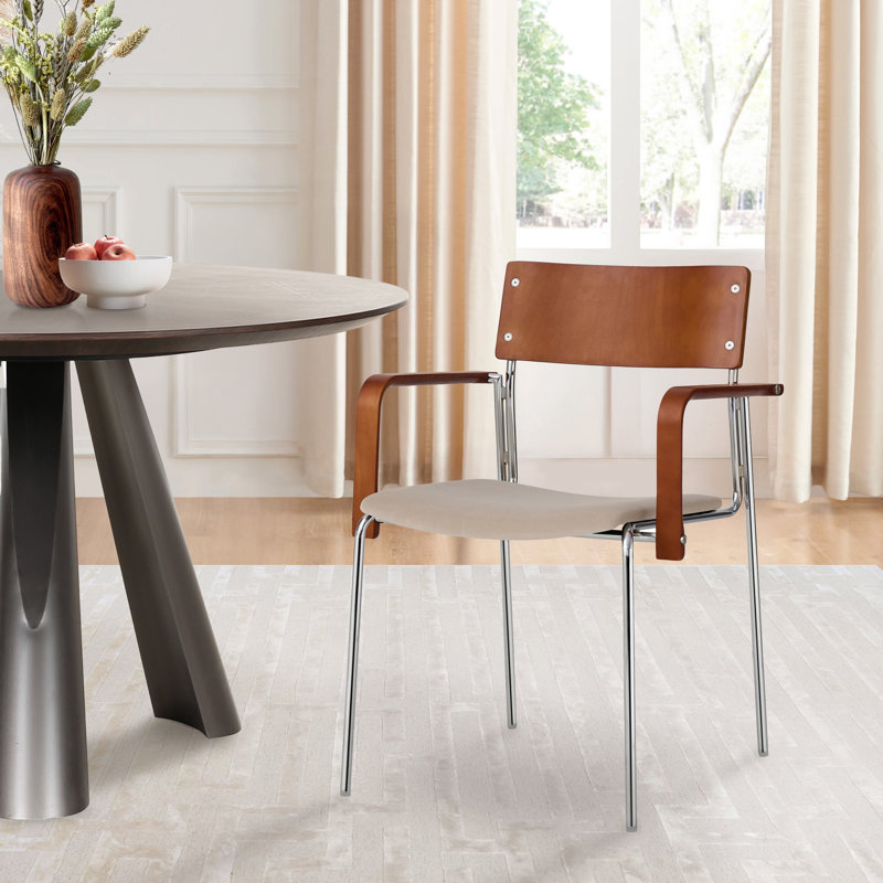 Ensemble de fauteuils 2 pièces Kyoto - beige / brun