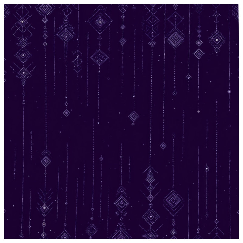 Édredon à motif géométrique abstrait Boho, Très grand lit