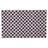 Checkered Absorbent Non-Skid Rectangular Toilet Mat