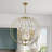 Monona 8 - Light Dimmable Globe Chandelier-20243987