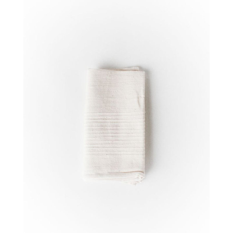 Riviera Cotton Napkins - Set of 4, Beige