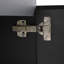Meuble-lavabo mural flottant 24 po avec lavabo en céramique et armoire à fermeture en douceur, conception peu encombrante