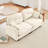 Chenille loveseat with tufted Cushion Backrest-855561684