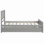 Lit plateforme avec lit gigogne-313041452