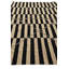 Tapis noir et blanc Ottilie