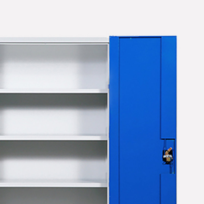 Casiers de garage multifonctionnels à grande capacité, Bleu / blanc