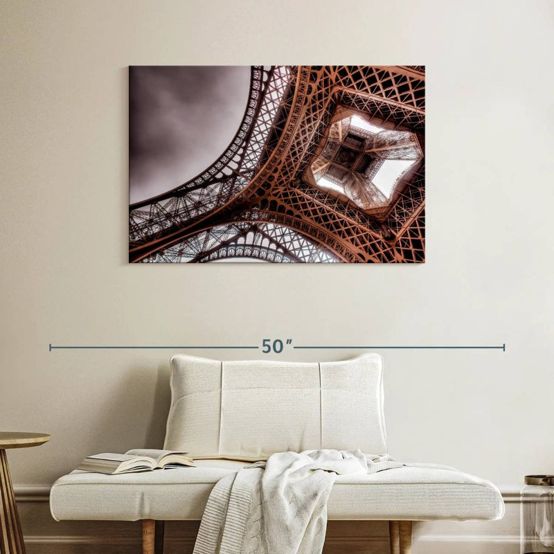Eiffel Tower Latticework, 26" H x 39" W