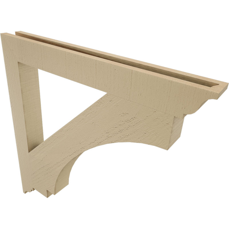 Support en bois de cèdre impérial traditionnel Imperial, H 32 po x l 3,5 po x P 32 po